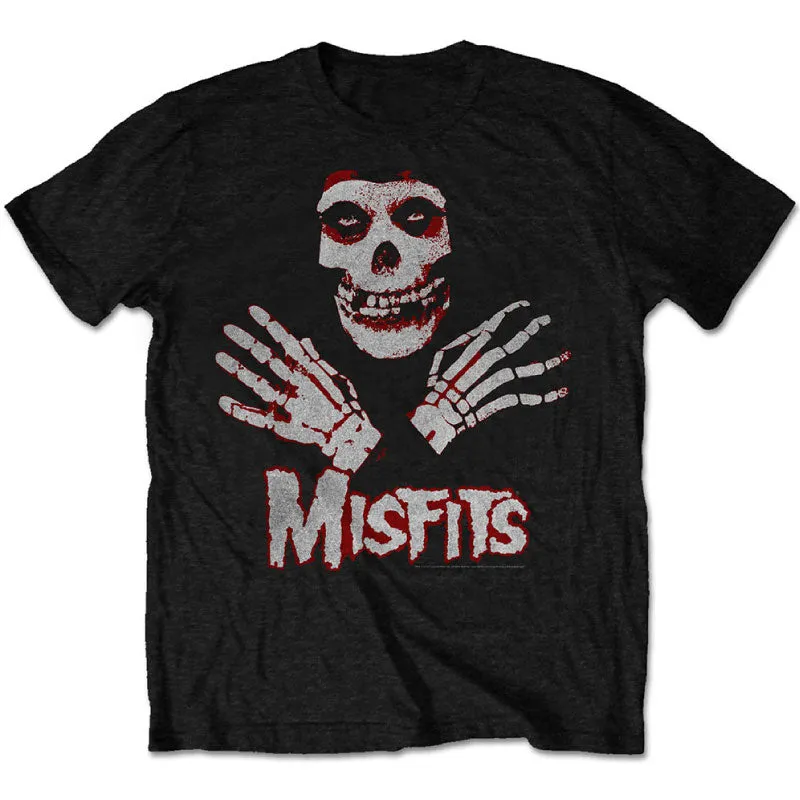 Misfits Punk Kids T-Shirt - Crimson Ghost Hands