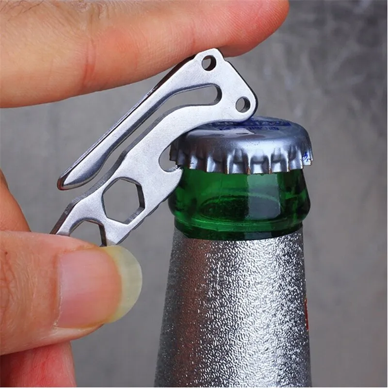 Multifunctional Outdoor Wrench Pocket Tool Keychain