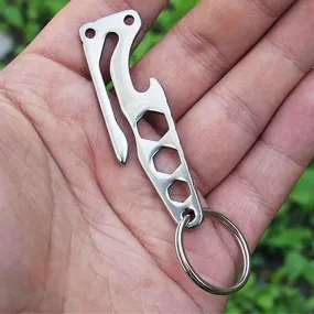 Multifunctional Outdoor Wrench Pocket Tool Keychain