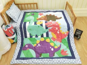 My Dino World - Toddler and Kids Bedding Set