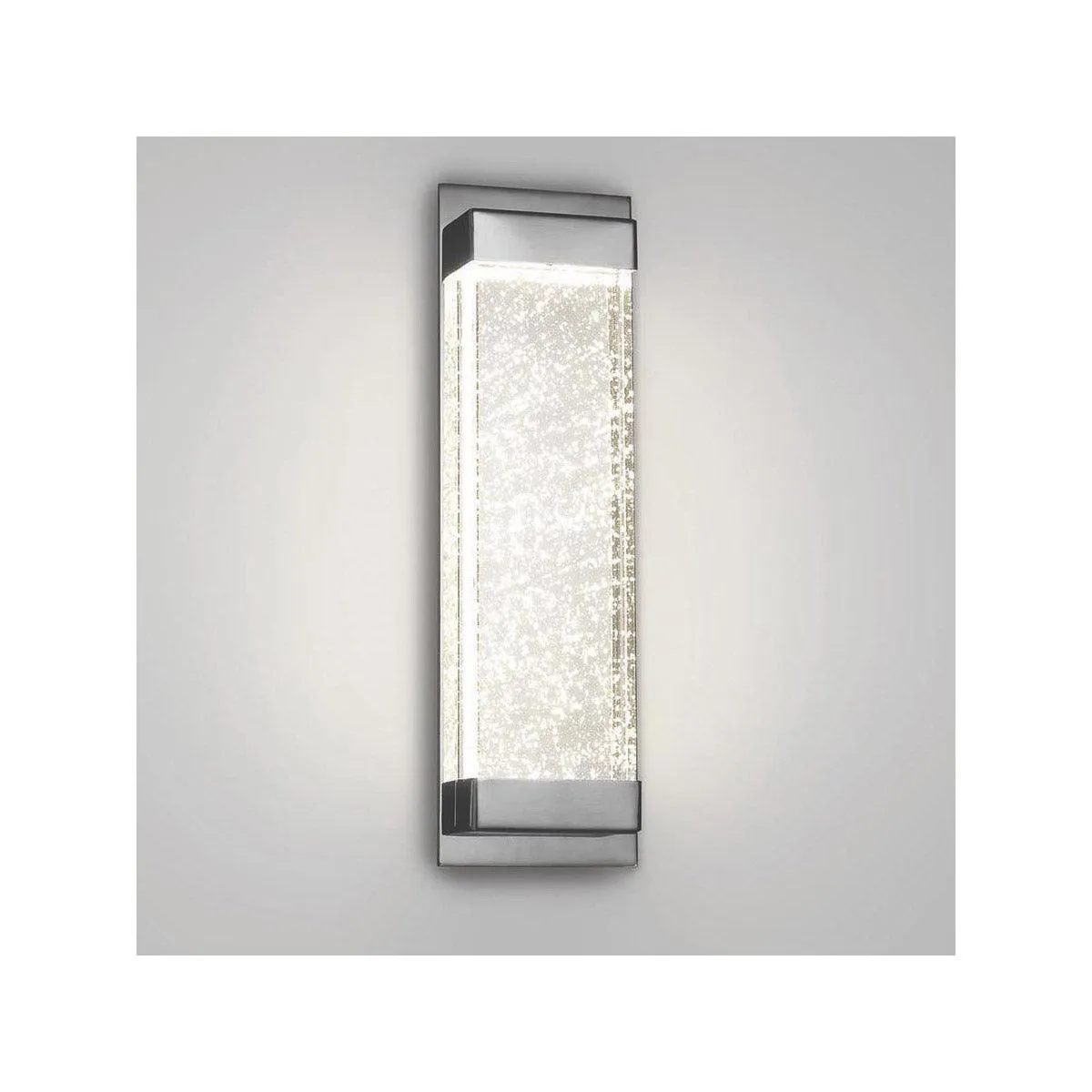 Mythical 13 In LED Wall Light Nickel Finish