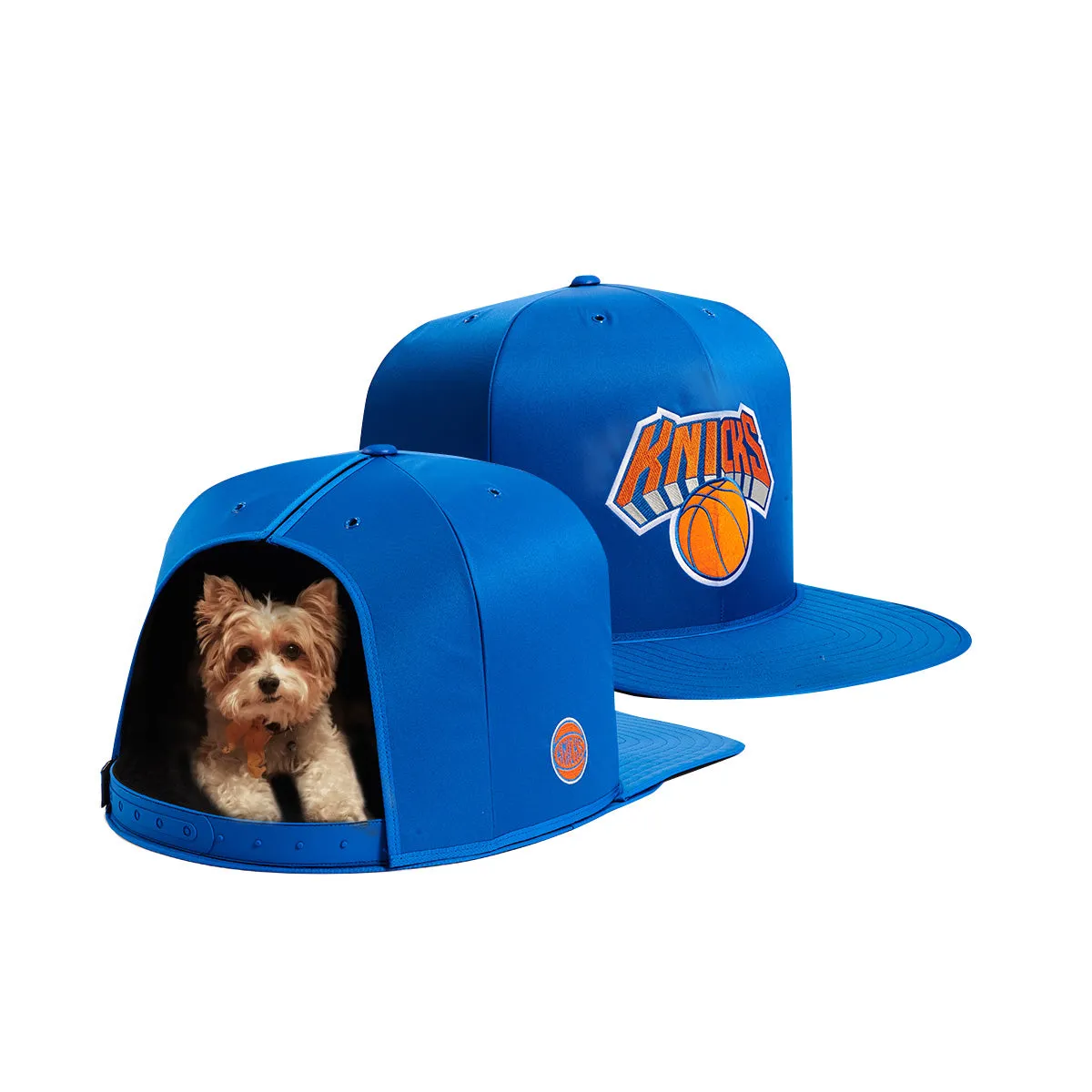 NEW YORK KNICKS NAP CAP PREMIUM DOG BED