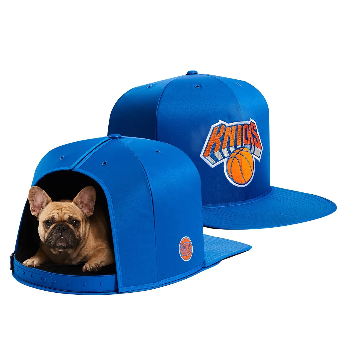 NEW YORK KNICKS NAP CAP PREMIUM DOG BED