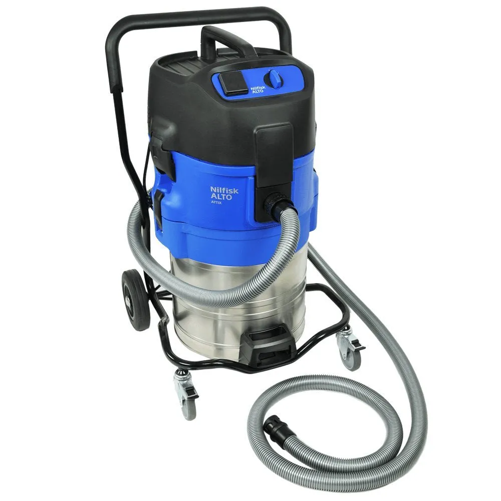 Nilfisk 107408932 ATTIX 19 AS/E XC, 19-Gallon, Wet/Dry Vacuum W/ Tool Start & Automatic Filter