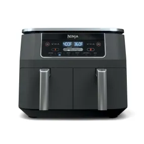 Ninja AirFryer Dual Basket 7.5 L / 2 gal. Get delicious preparations in two separate trays with this powerful air fryer from Ninja.-458586