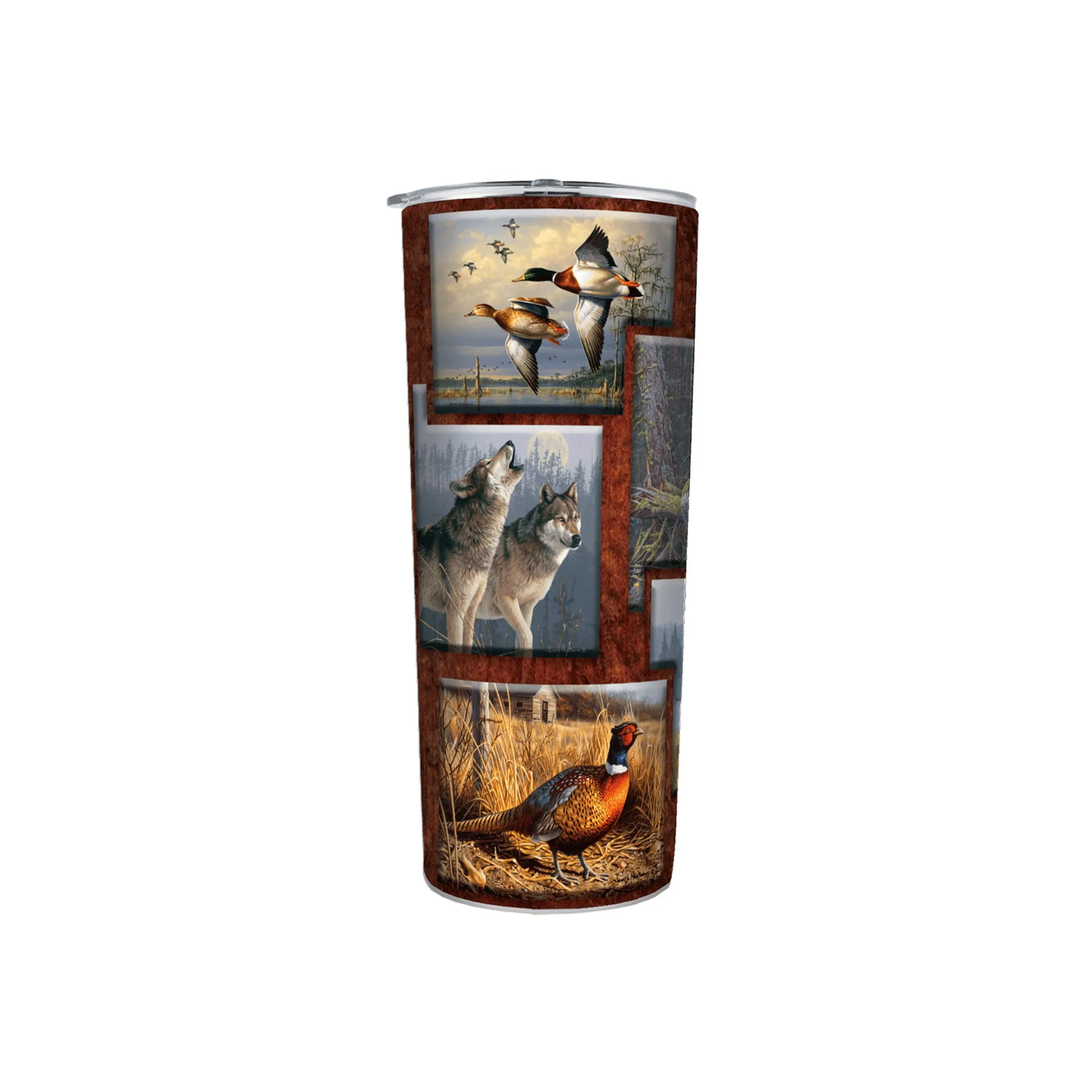 Northwoods Wildlife 24 oz Tumbler