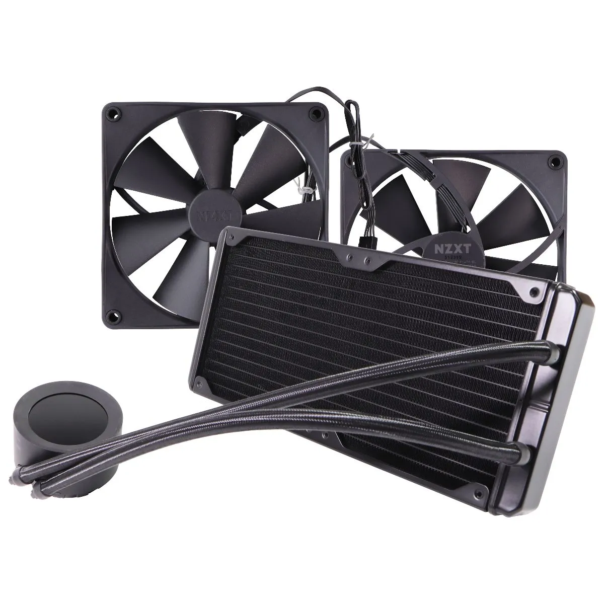 NZXT Kraken Elite 280mm Radiator CPU Liquid Cooler (2x140mm Fans) with Display