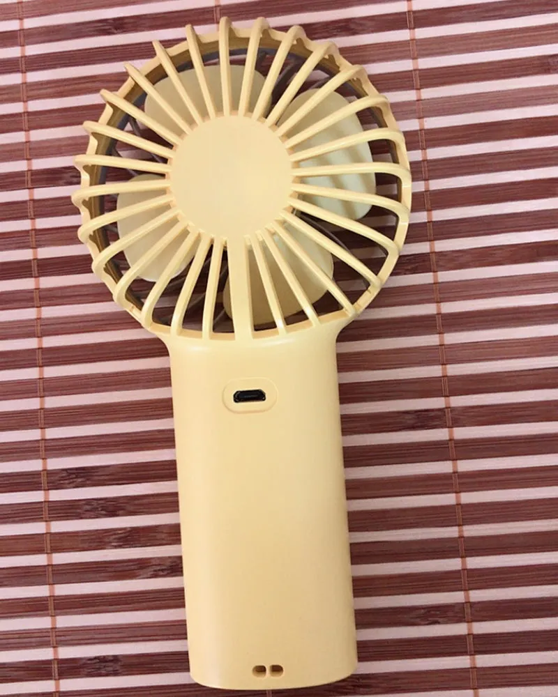 OOTSUN portable fan, portable mini personal fan with mobile power supply | USB rechargeable 2600mAh battery | Handheld desk fan