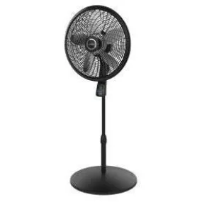 Open Box - Lasko 18" Stand Oscillating Fan Black