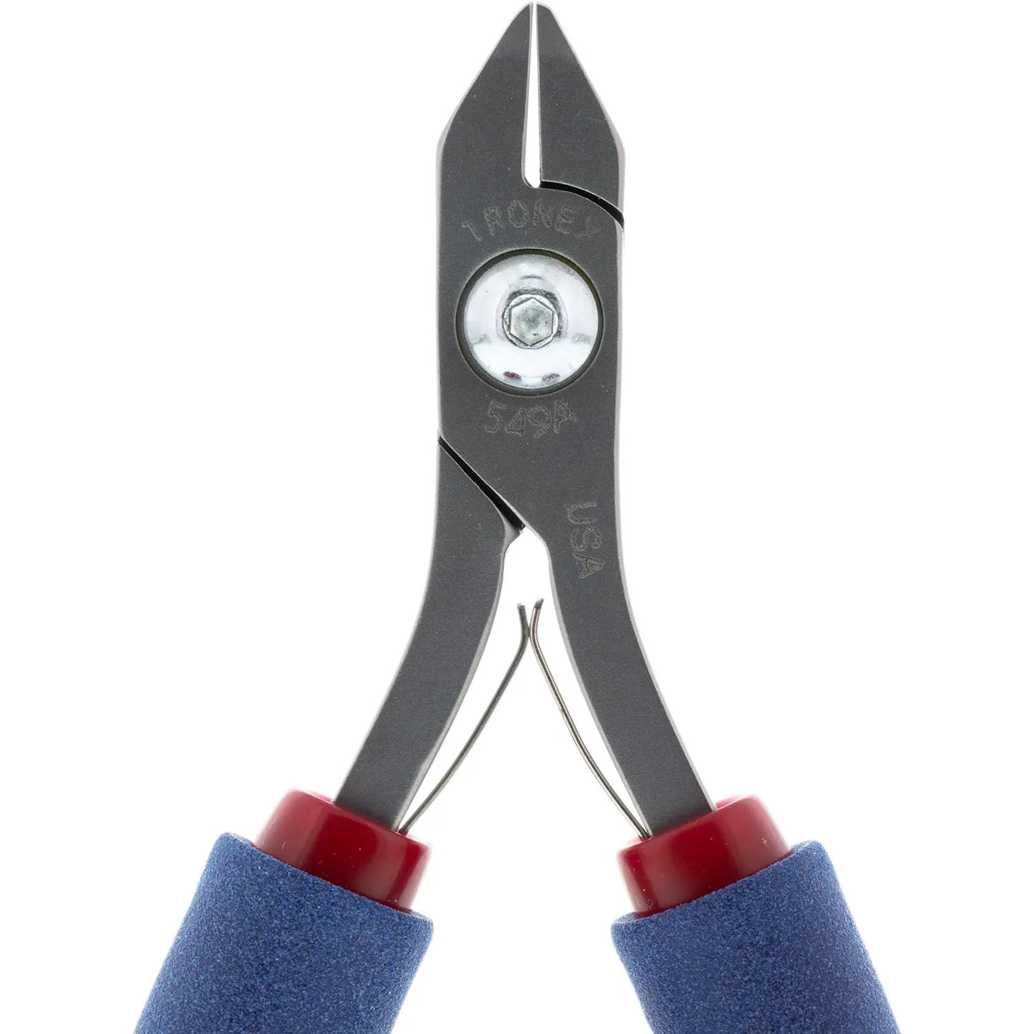 P549A/P749A • Oblique Nose Pliers - Chainmaille Stubby (Medium Duty)