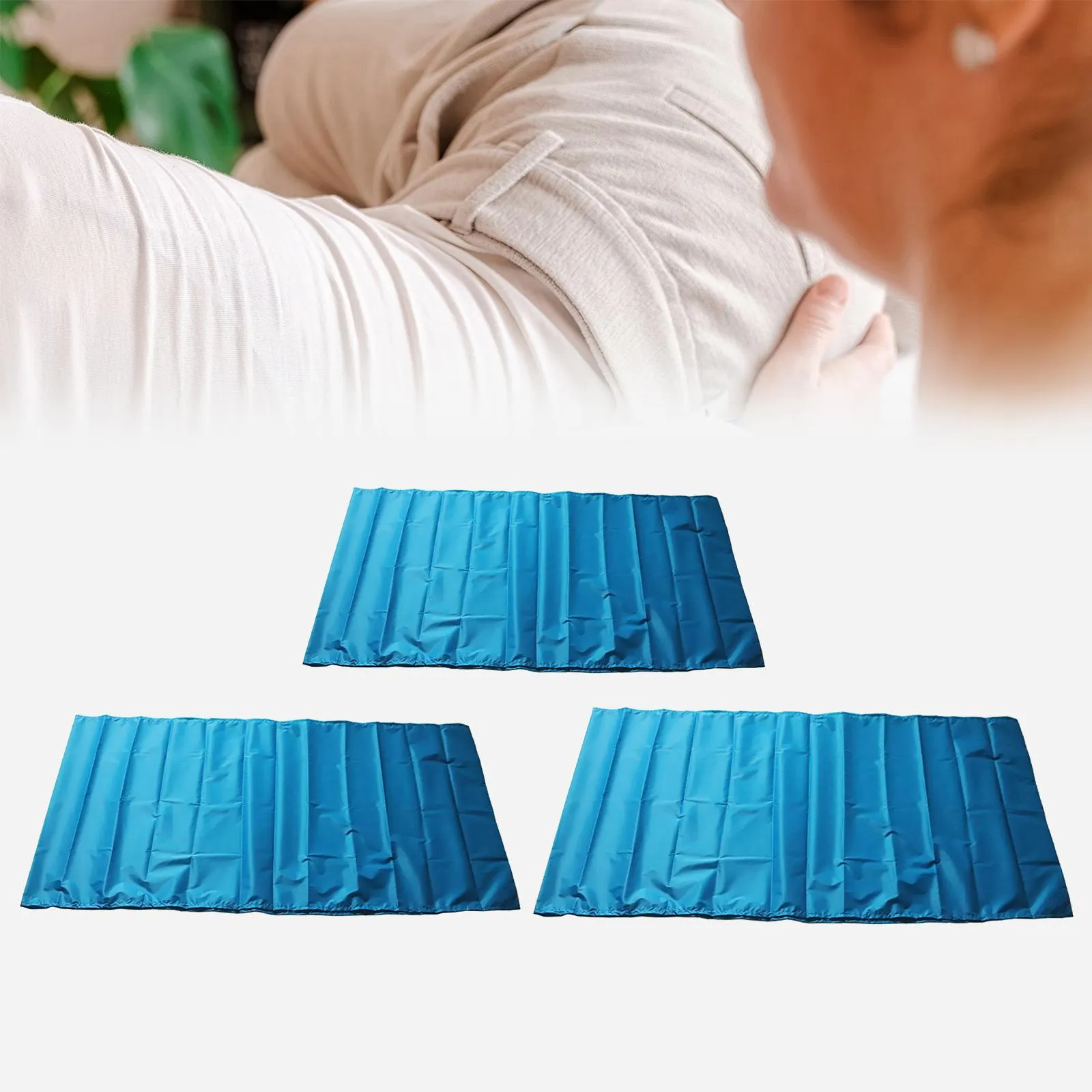 Patient Transfer Sheet Washable Turning Multifunctional Bed Transfer Board Nylon Fabric Flat Slide Sheet for Elderly Disabled