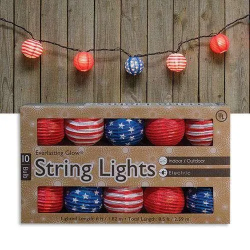 Patriotic Lantern Lights