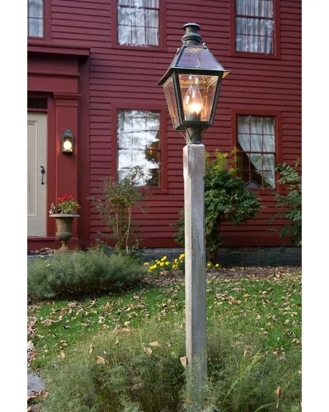 Philadelphia Exterior Post Lantern Medium