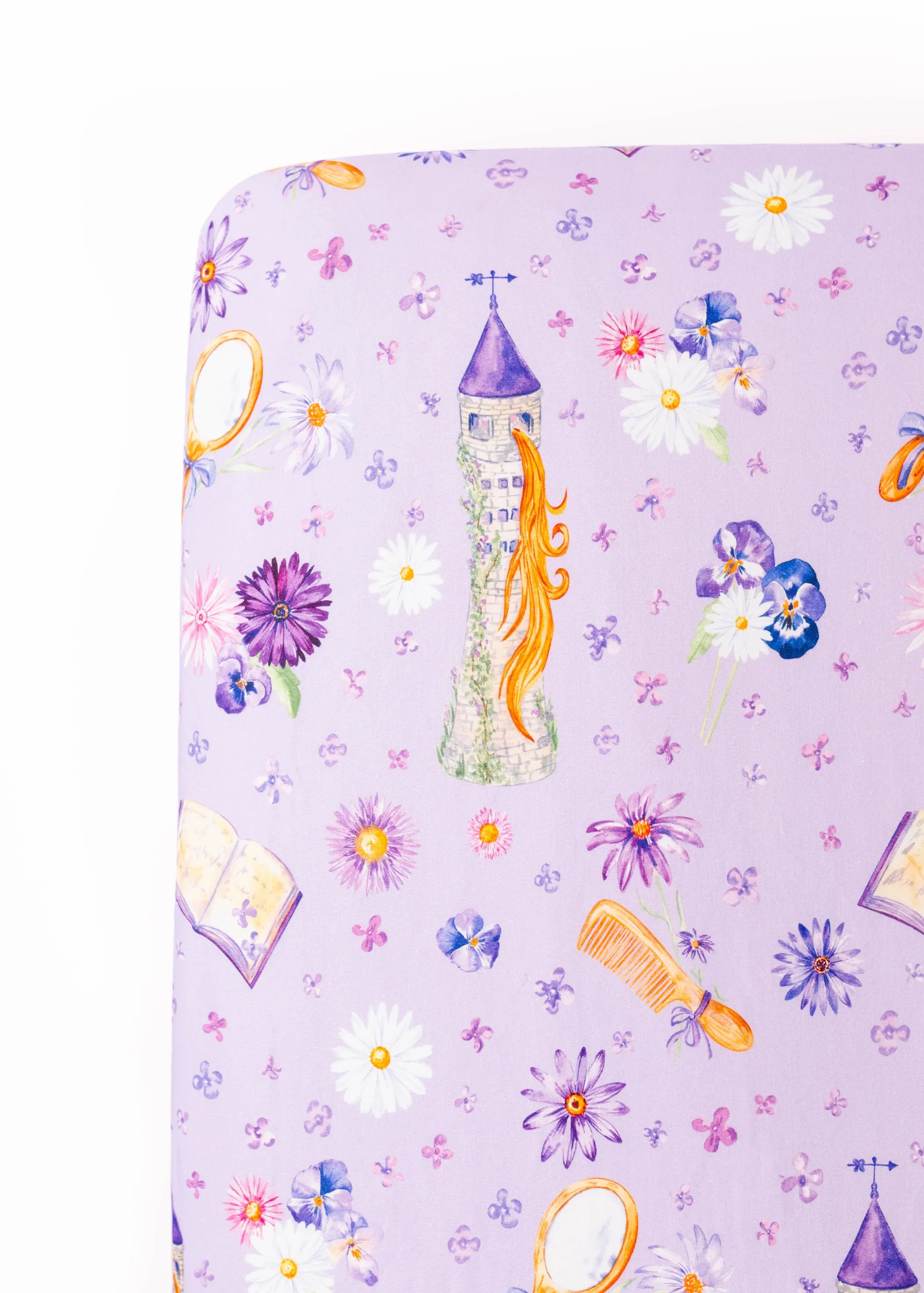 Rapunzel Bamboo Crib Sheet