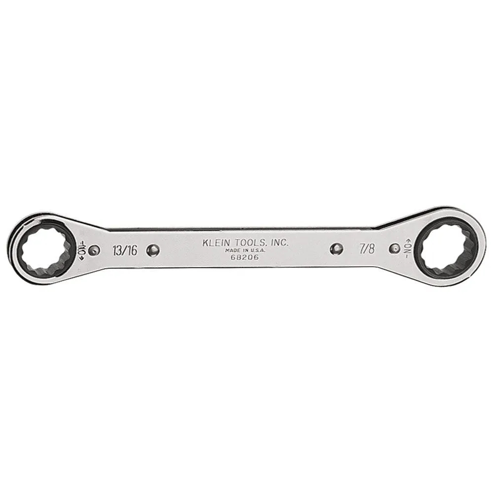 Ratcheting Box Wrench 13/16 x 7/8-Inch