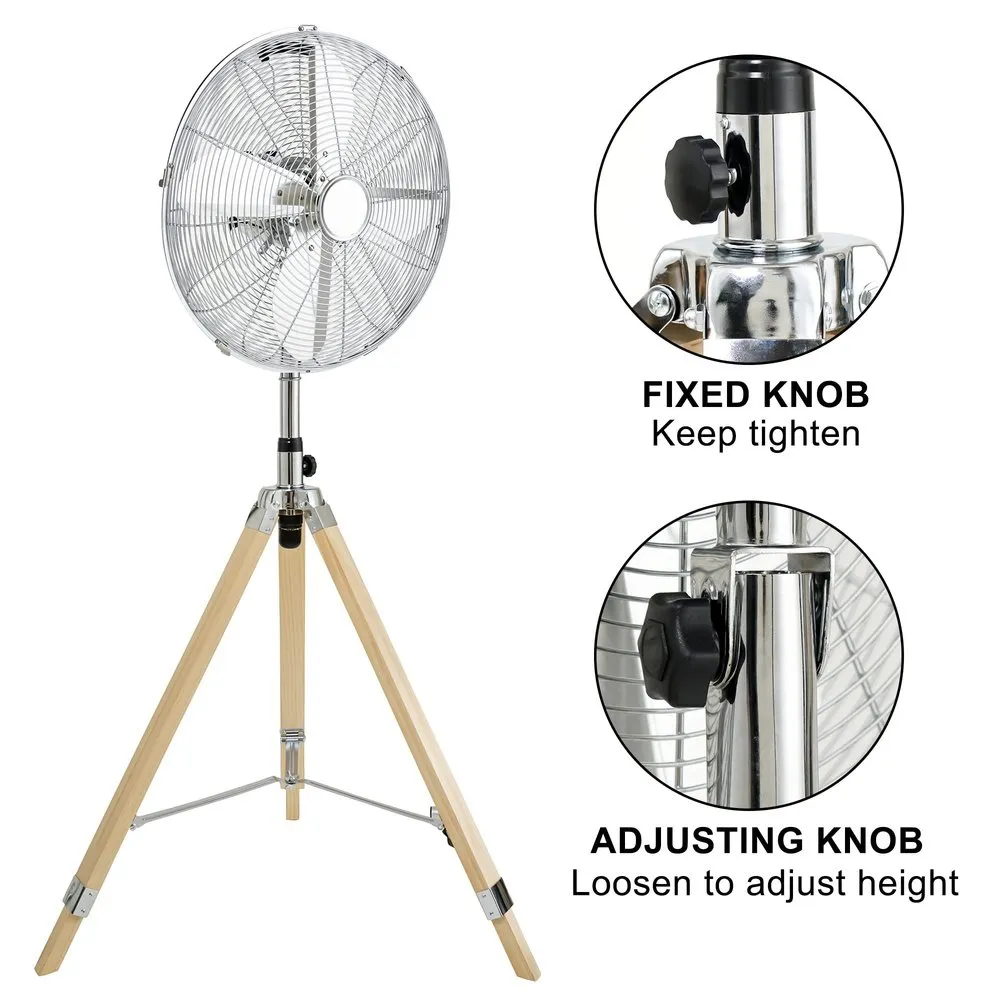 Retro Nostalgic Tripod Fan-16inch