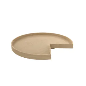 Rev-A-Shelf / LD-4NW-401-32-1 / Natural Wood Kidney-Shaped Lazy Susan for Corner Base Cabinets