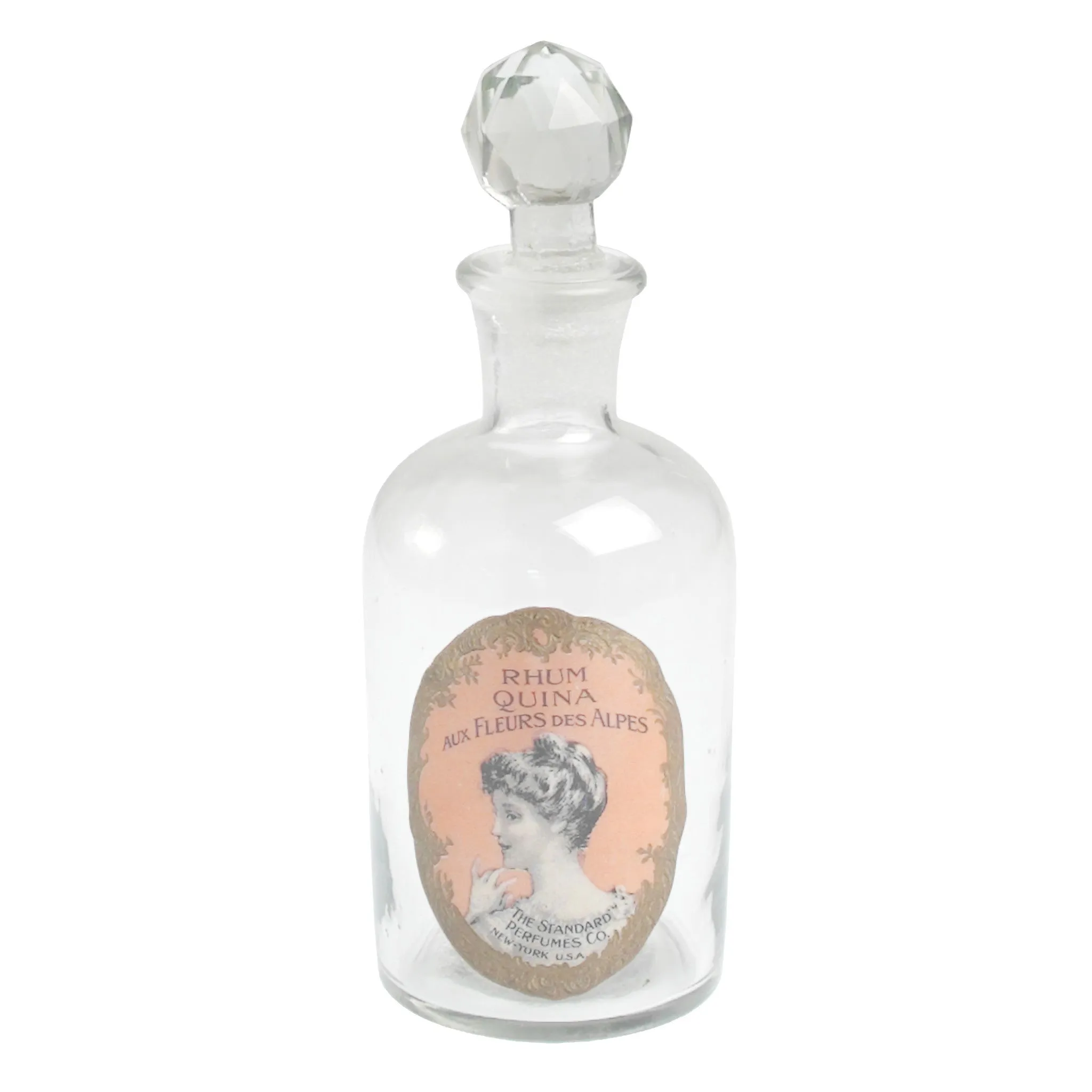 Rex Rhum Quina Glass Perfume Bottle