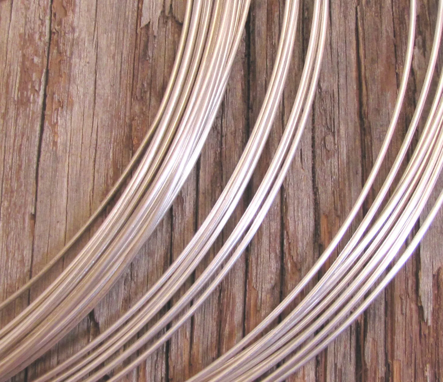 Round wire, 14 Gauge Sterling, Sterling silver wire, Dead soft wire, 12 inches, ring wire, bracelet wire