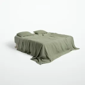 Sage Linen Bedding Set (4 pcs)