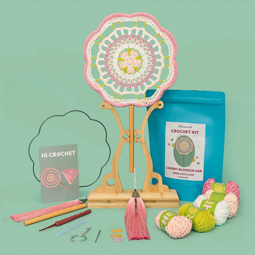 Sakura Fan Crochet Kit