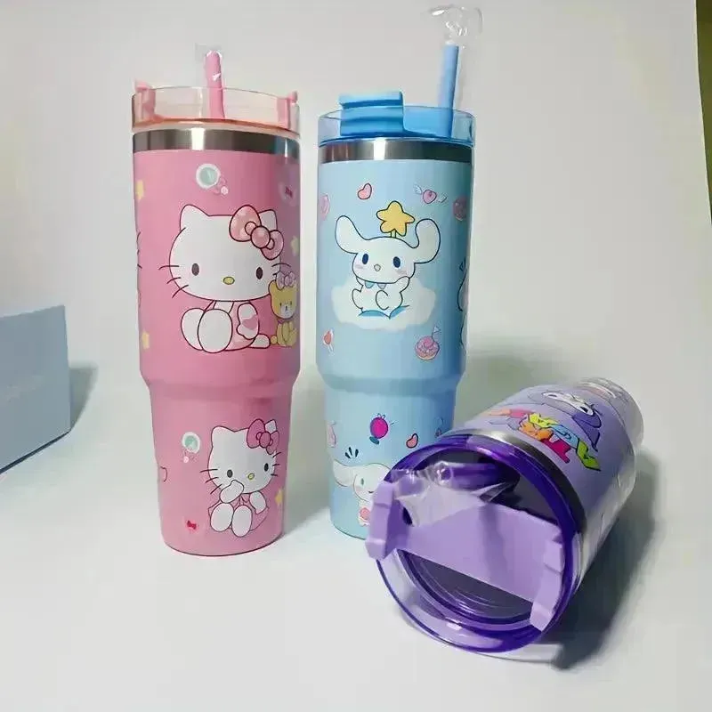 Sanrio Hello Kitty Kuromi Insulated Tumbler (30 oz)