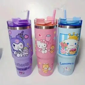 Sanrio Hello Kitty Kuromi Insulated Tumbler (30 oz)