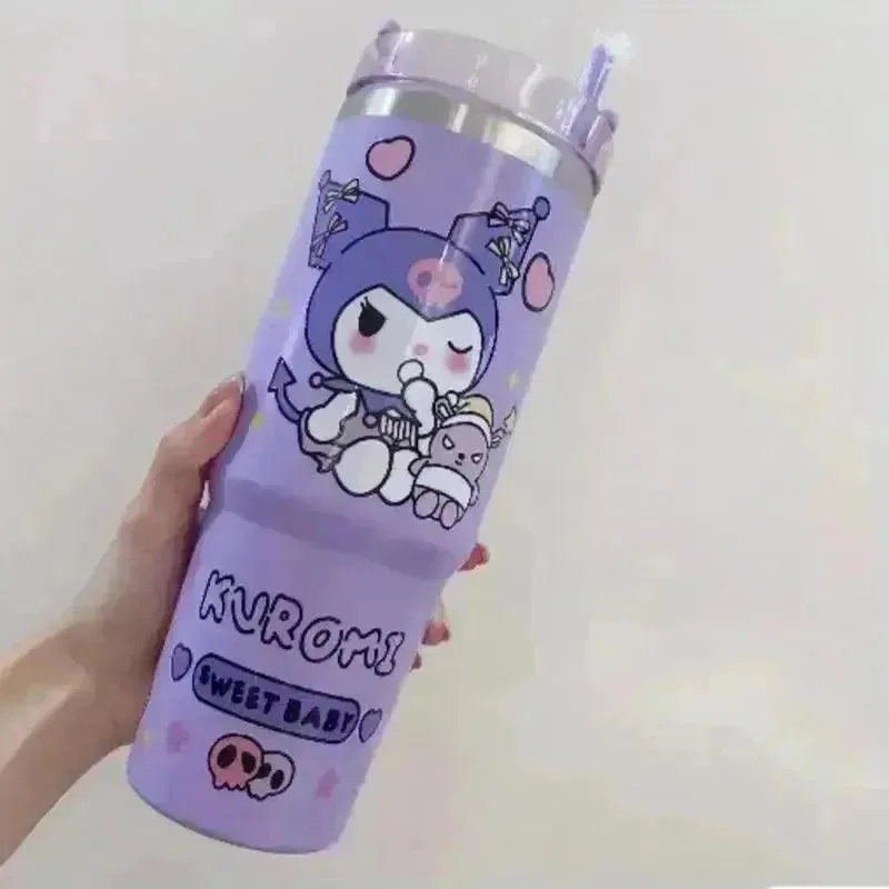 Sanrio Hello Kitty Kuromi Insulated Tumbler (30 oz)