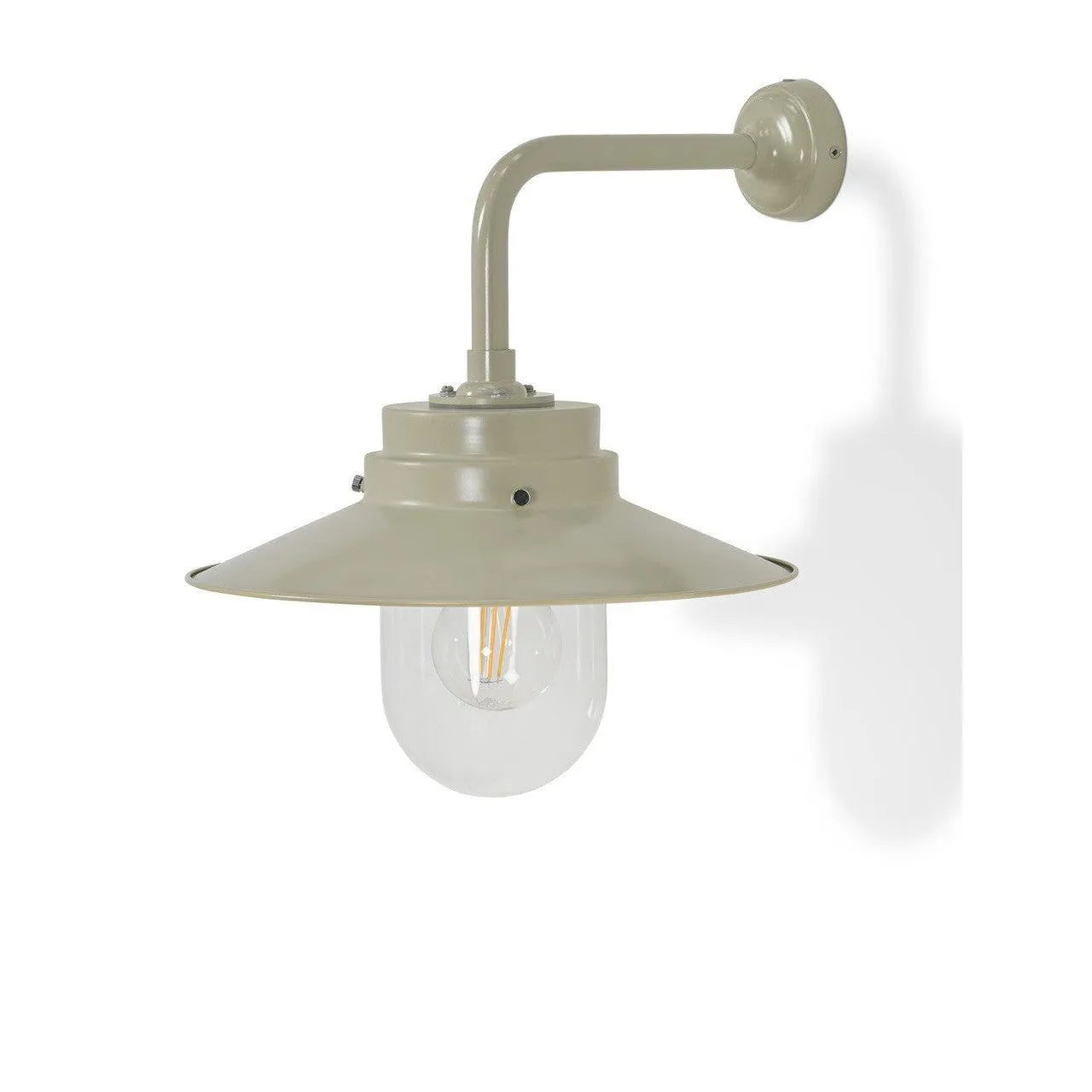 Semington Wall Light | Clay | Steel