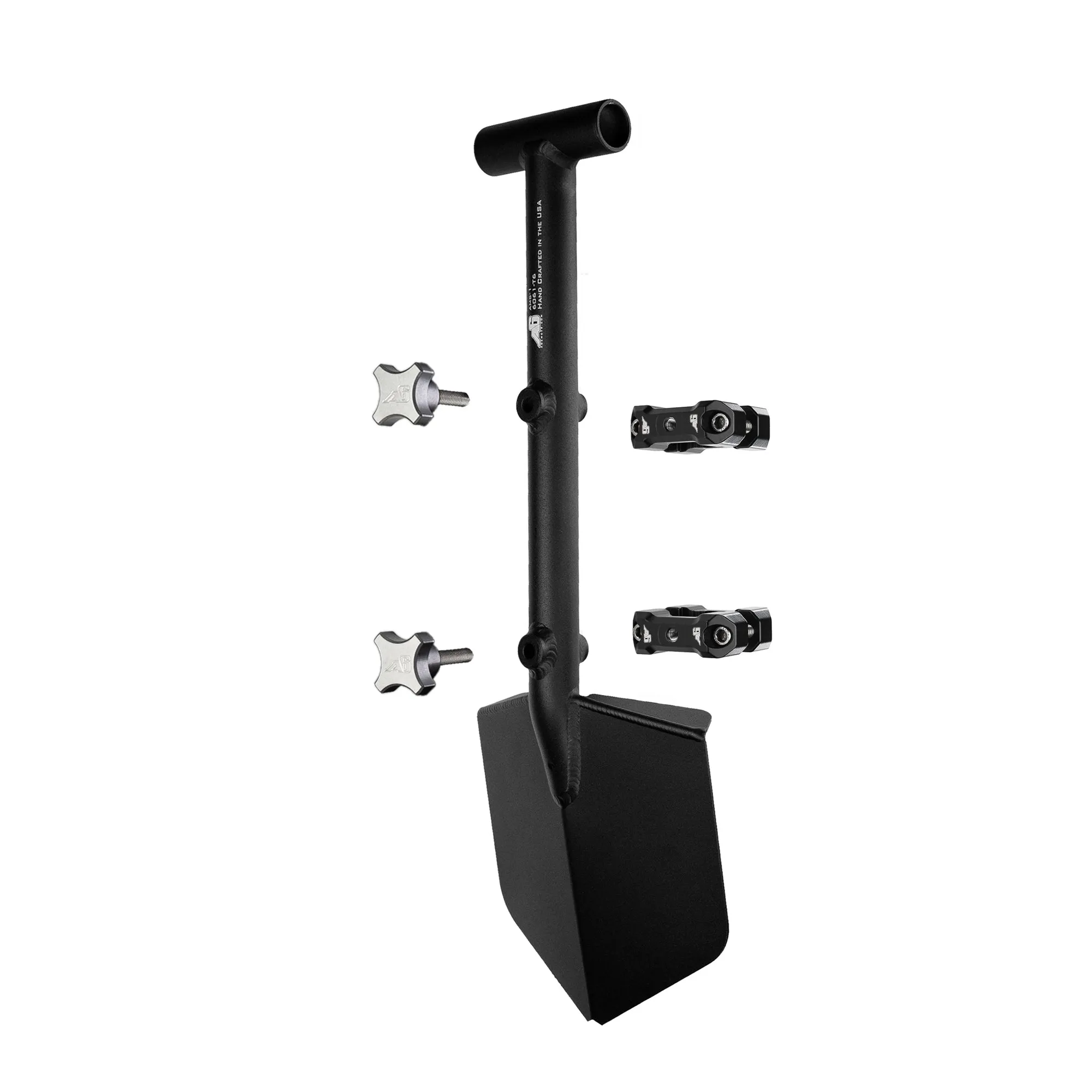 Shovel / Mount Combo - Black Mini Shovel / Black UMD with Knobs