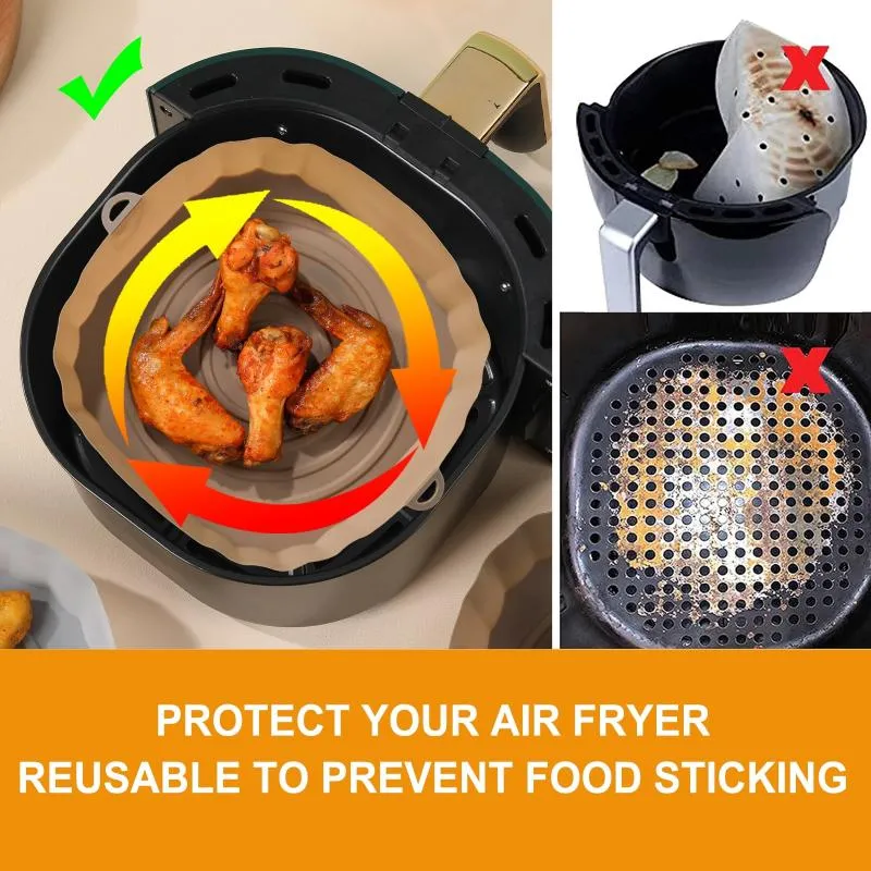 Silicone Air Fryer Tray