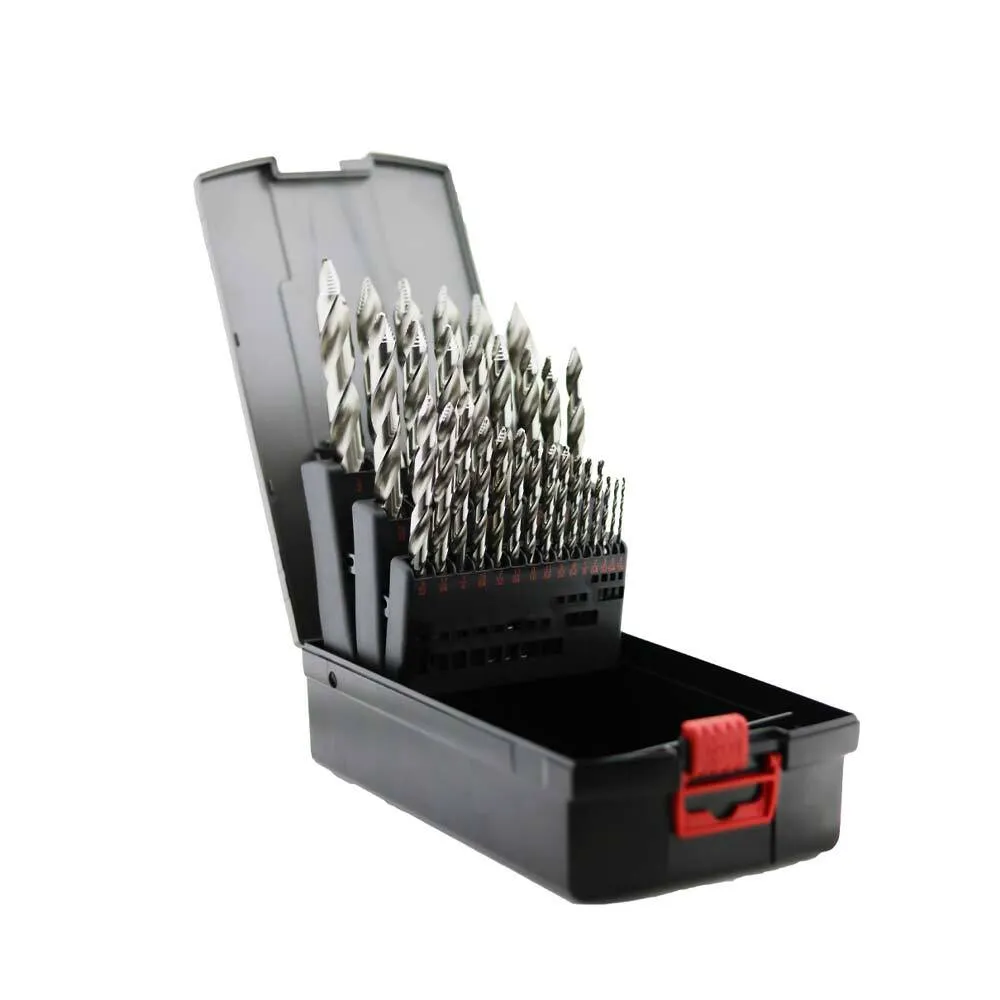 Smart Step Twist Drill Bit Set - Metric - 25 pieces