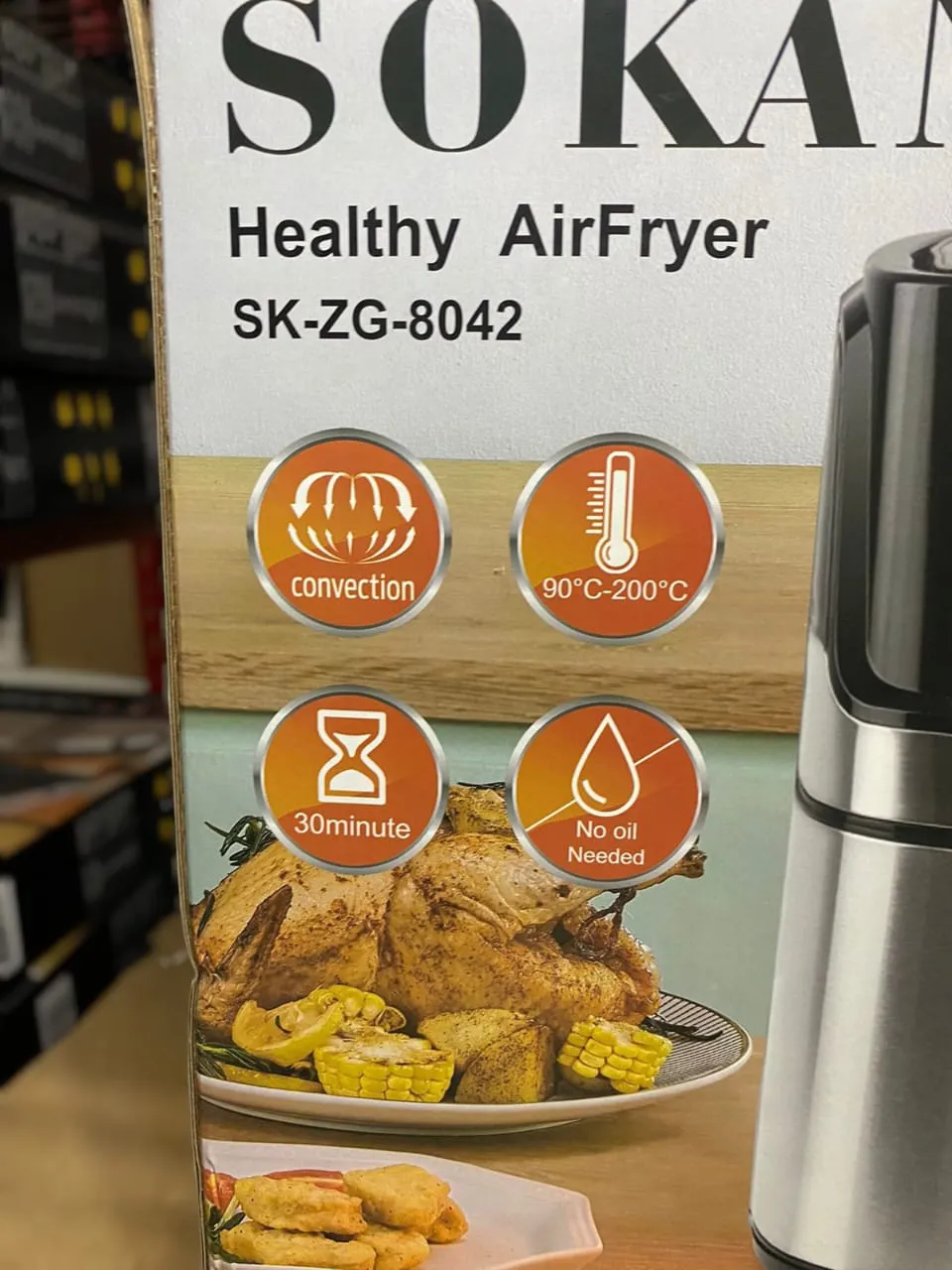 SOKANY Air Fryer 8L