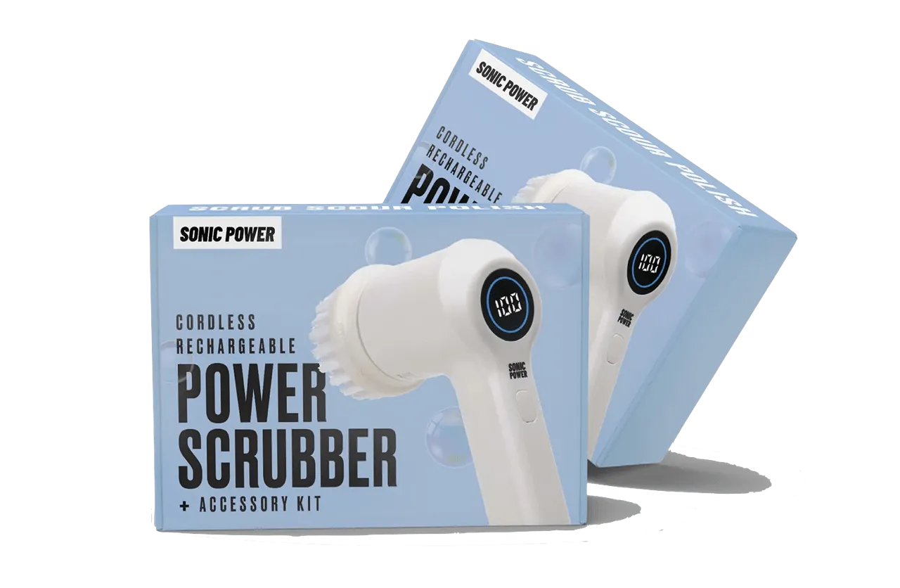 Sonic Power Scrubber Brush