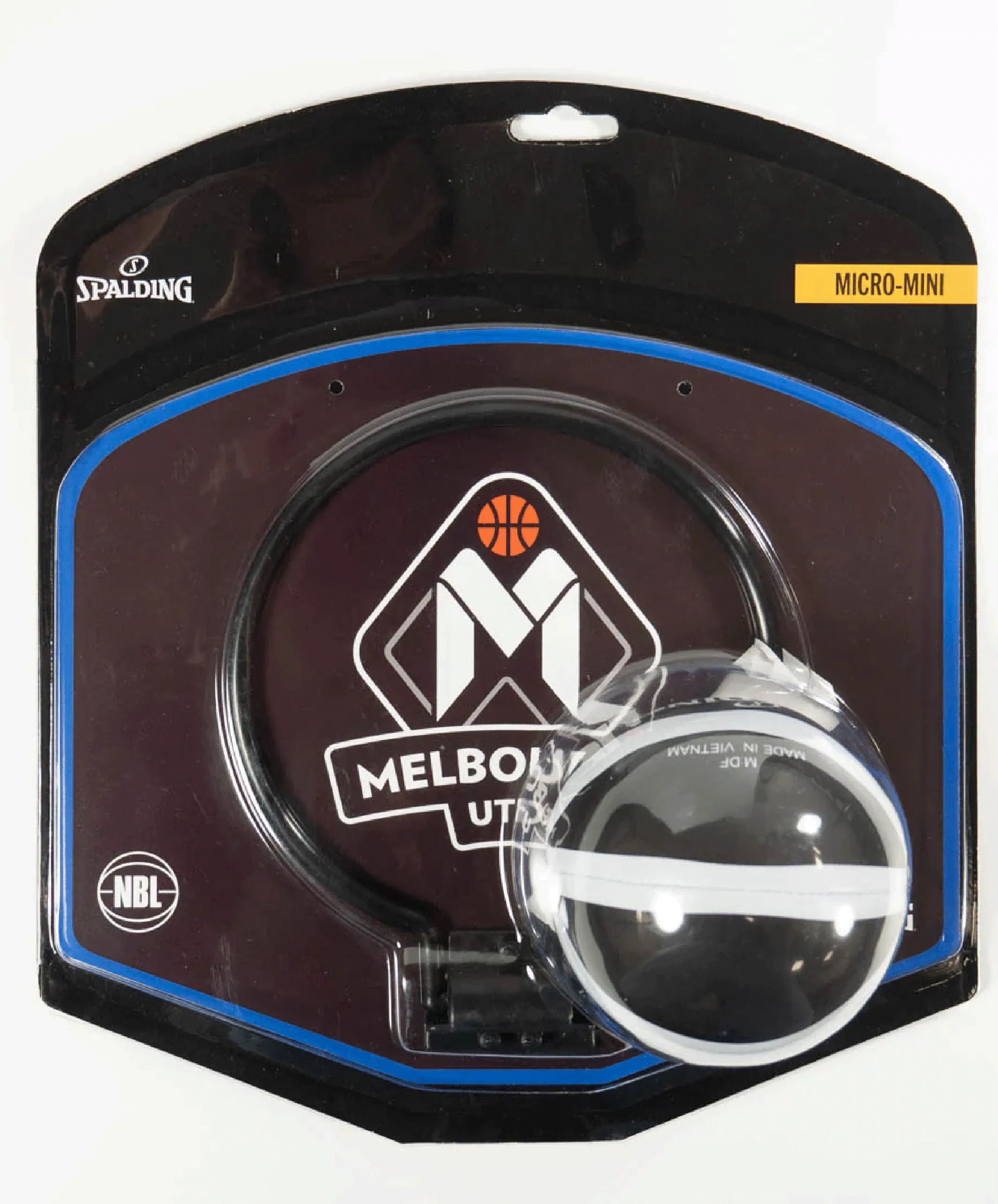 Spalding NBL Team Micro Mini Melbourne United Backboard