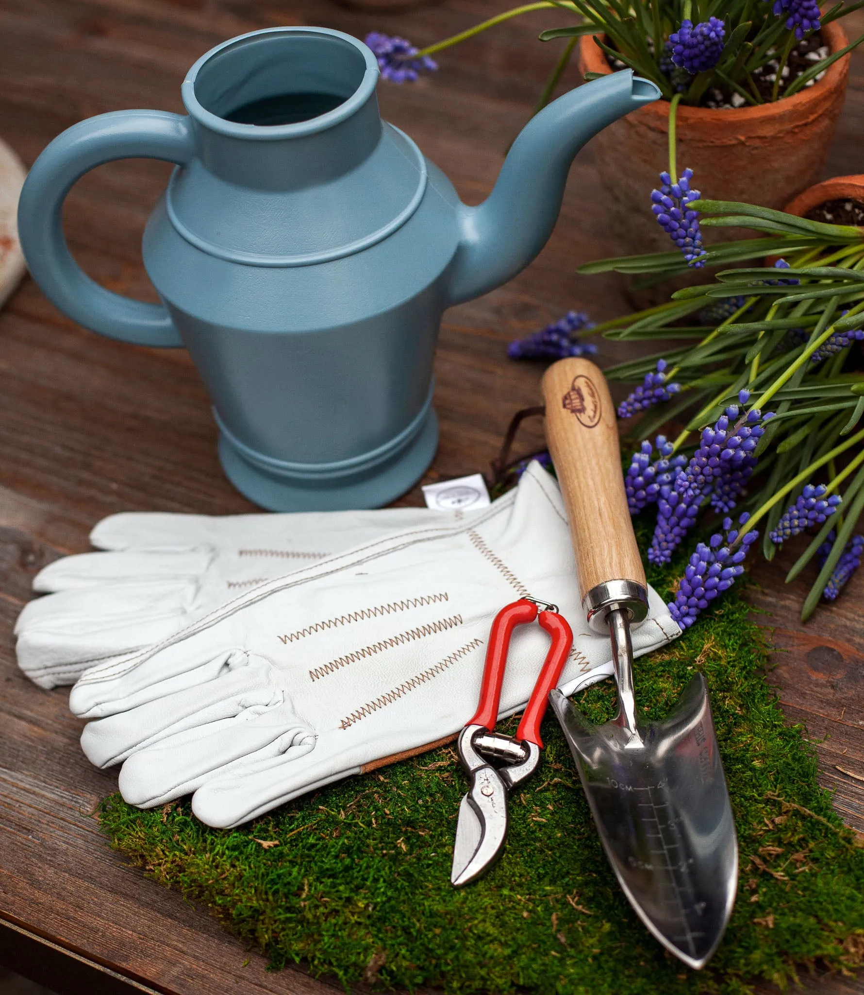 Stainless Steel & Wood Garden Shovel