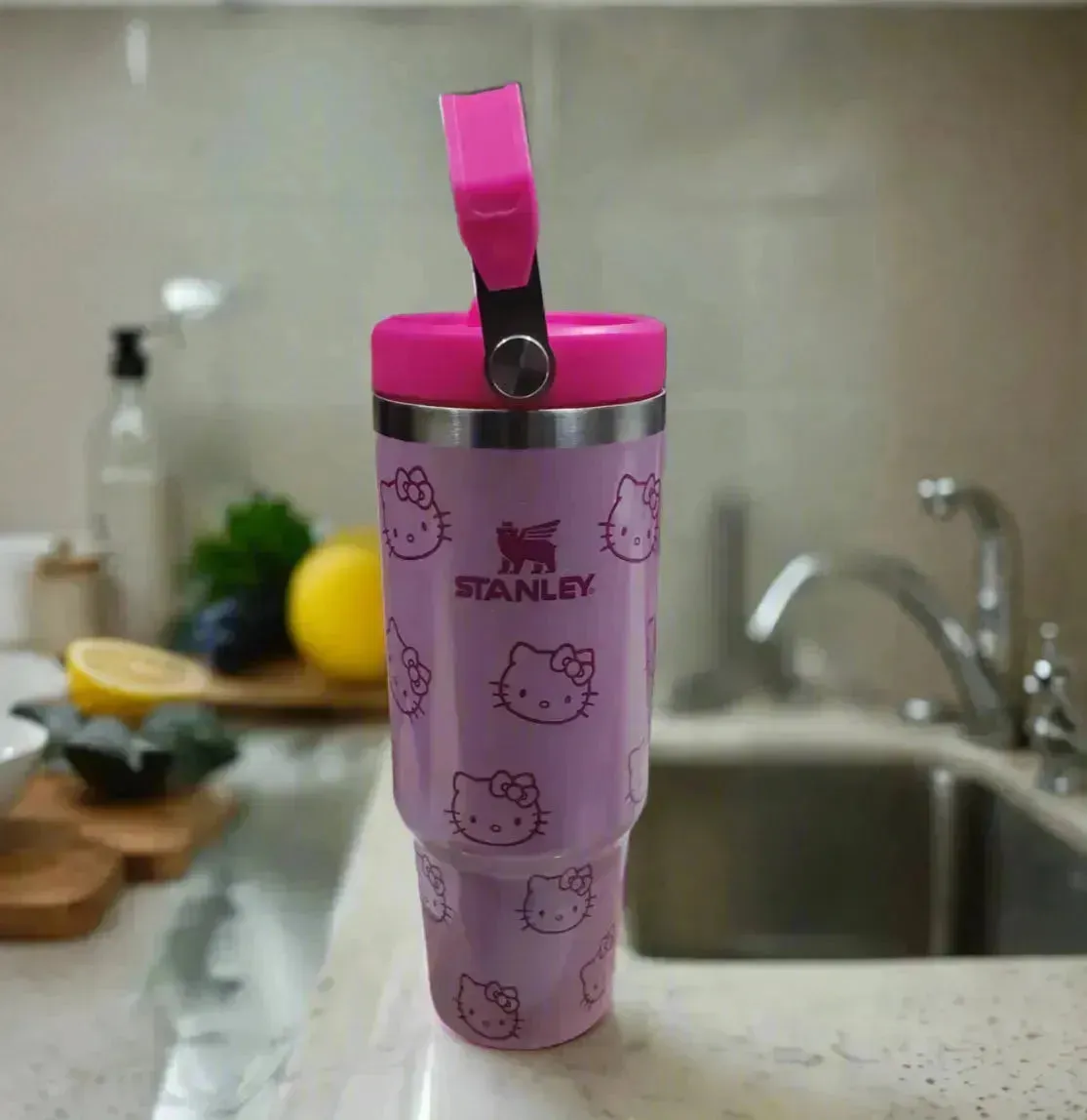 Stanley Hello Kitty Customized Ice Flow Tumblers (20 oz & 30 oz)