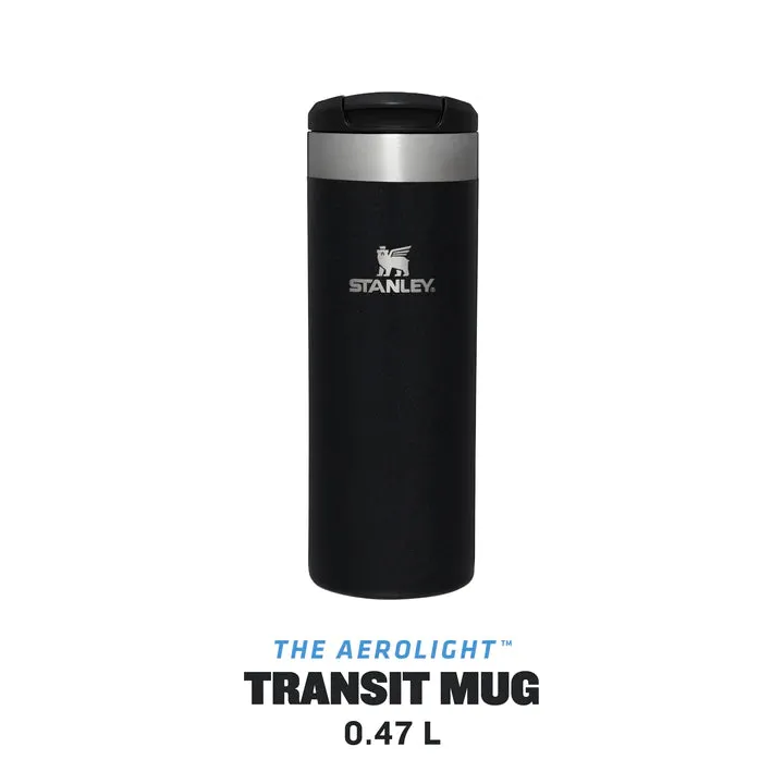 Stanley The Aerolight Transit Mug 0.47L Black Metallic