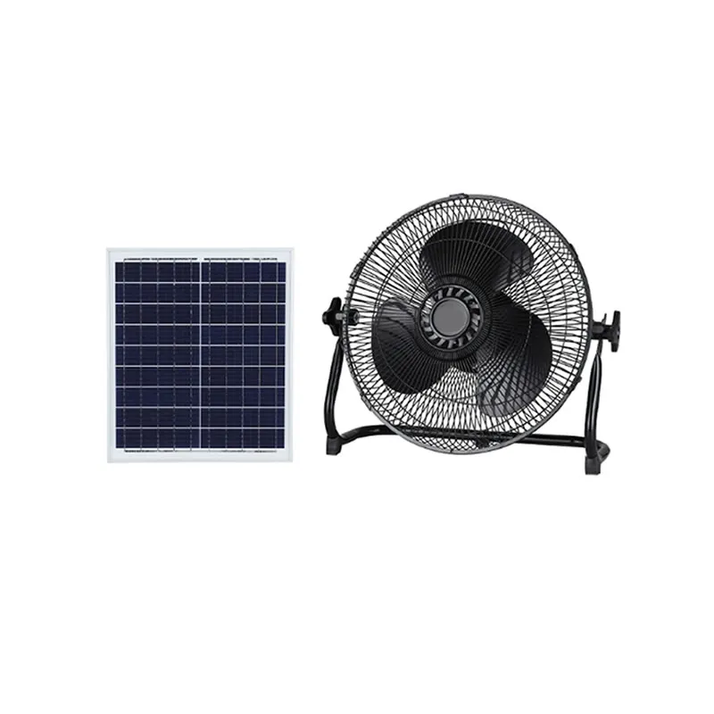 Sturdy Fine Mesh Cover Solar Powered Fan Fs-800