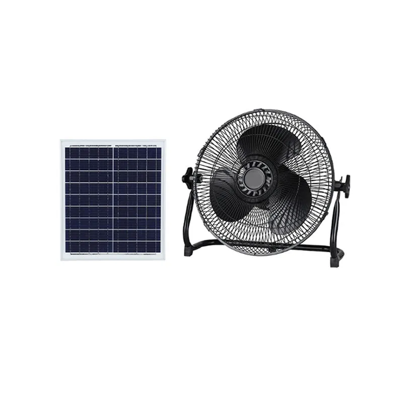 Sturdy Fine Mesh Cover Solar Powered Fan Fs-800