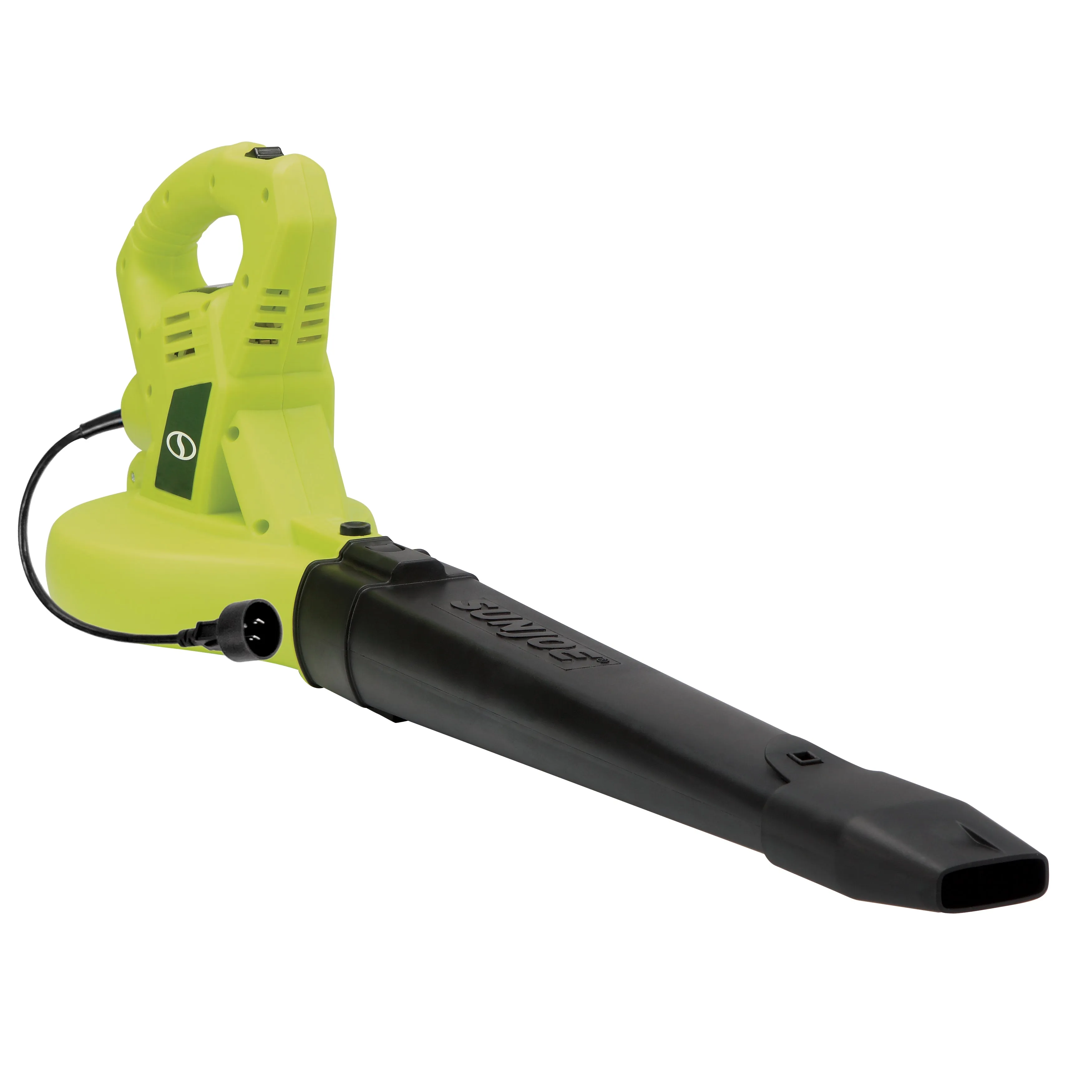 Sun Joe SBJ601E 2-Speed Electric All Purpose Blower | 215-MPH | 240-CFM | 10-Amp (Green)