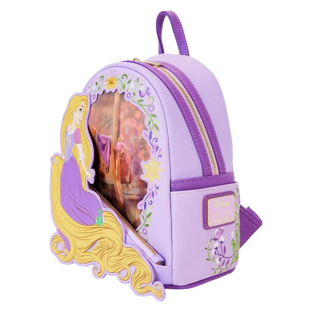 Tangled Rapunzel Lenticular Mini-Backpack