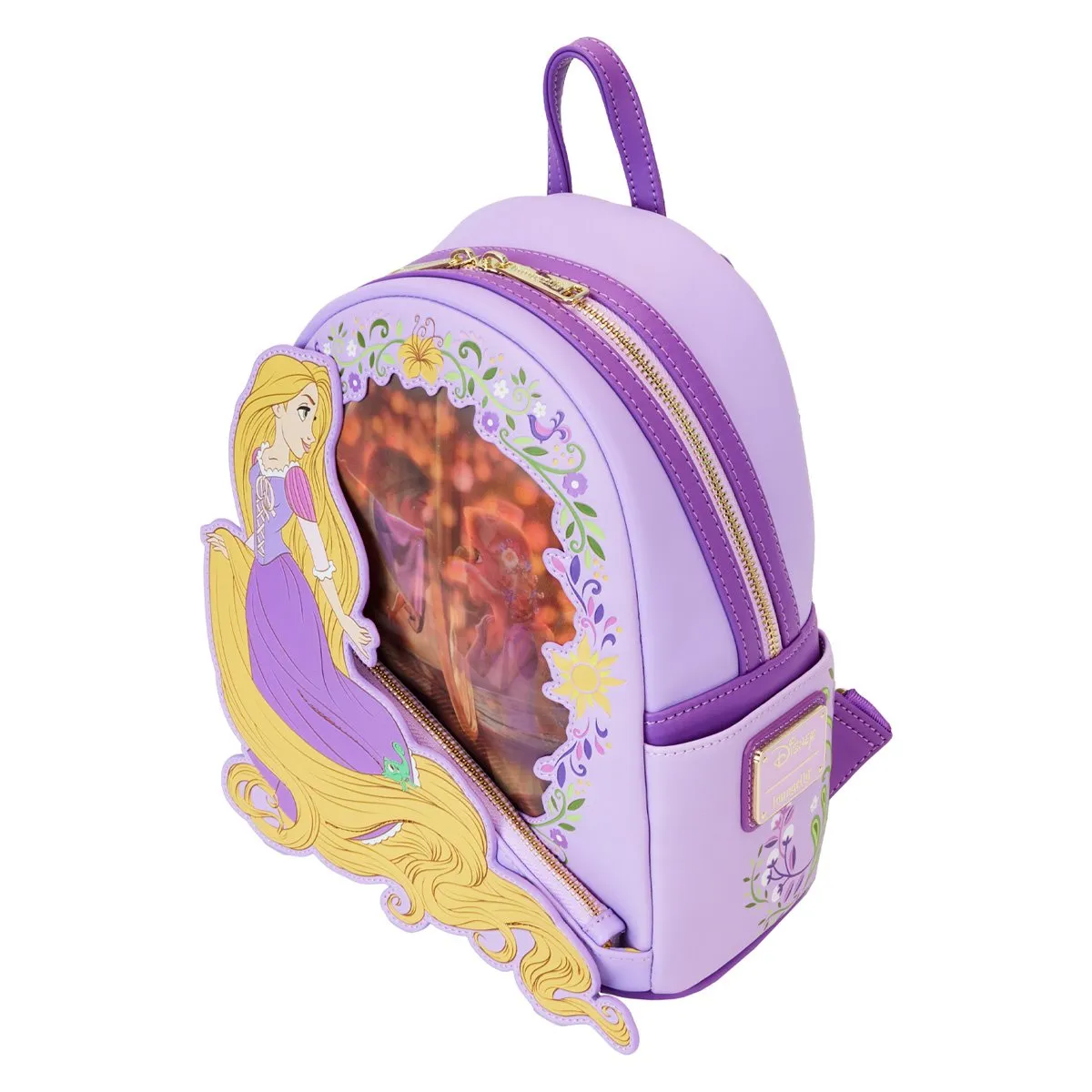 Tangled Rapunzel Lenticular Mini-Backpack