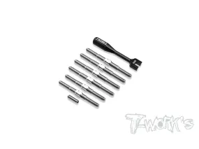 TB-319 64 Titanium Turnbuckle Set ( For Mugen MSB1 )