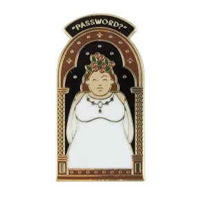 The Fat Lady Enamel Pin