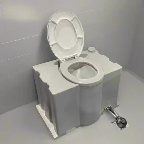 Toilet Pedestal Tank With Foot Flush