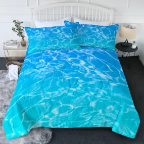 Turquoise Sea Comforter Set