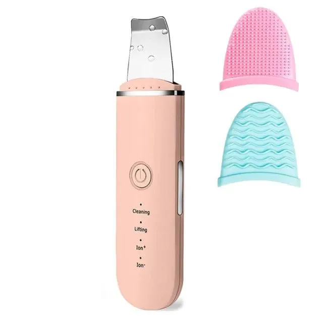 Ultrasonic Skin Scrubber | Deep Cleansing Beauty Tool for Radiant Skin