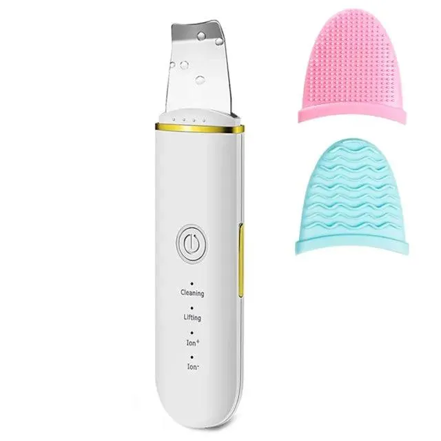 Ultrasonic Skin Scrubber | Deep Cleansing Beauty Tool for Radiant Skin