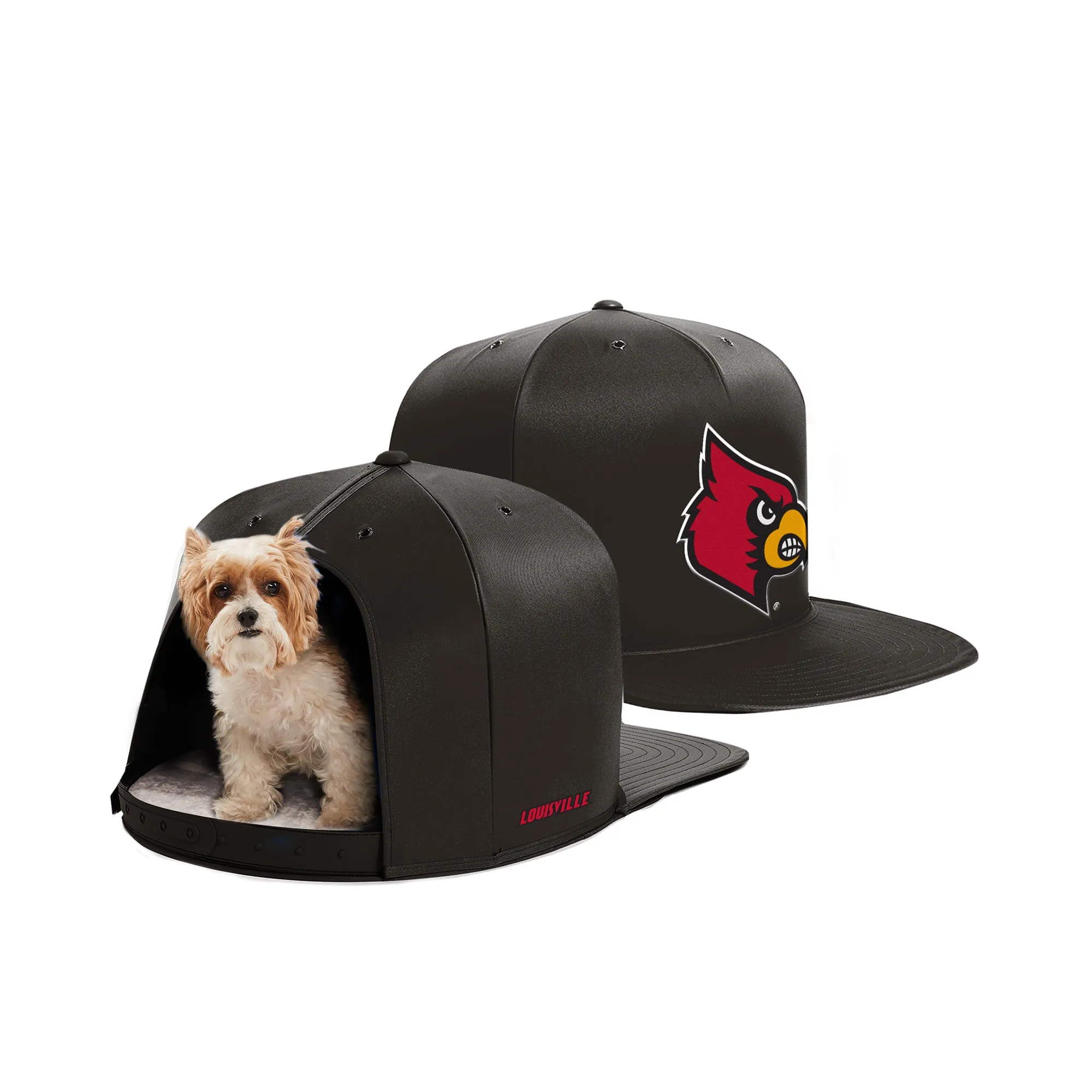 UNIVERSITY OF LOUISVILLE NAP CAP PREMIUM DOG BED